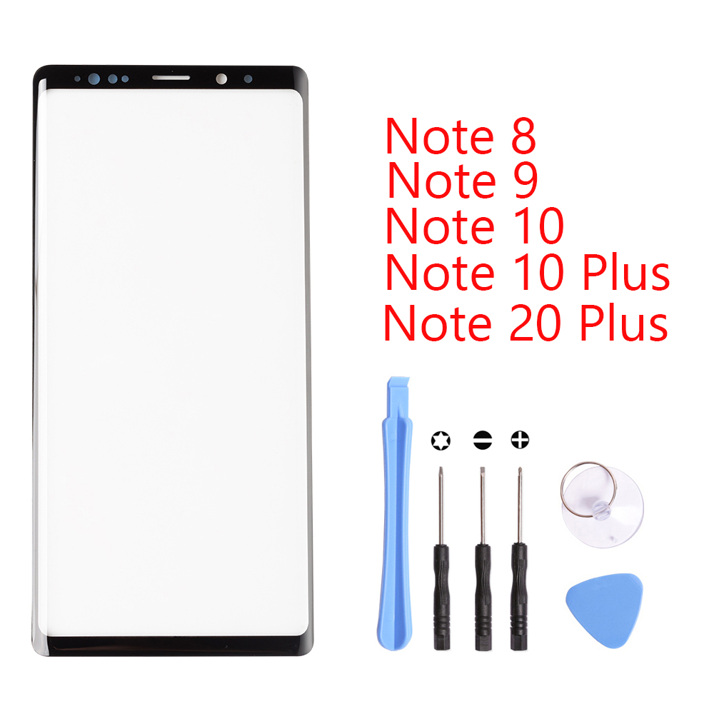 Touch Screen For Samsung Galaxy Note 8 9 10 Plus 20 Plus Touch Screen Front Glass Panel TouchScreen LCD Outer Display Lens