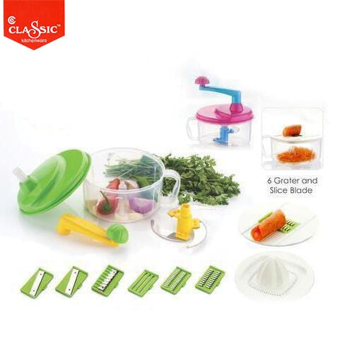 Classic Cookware 8 In 1 Food Processor