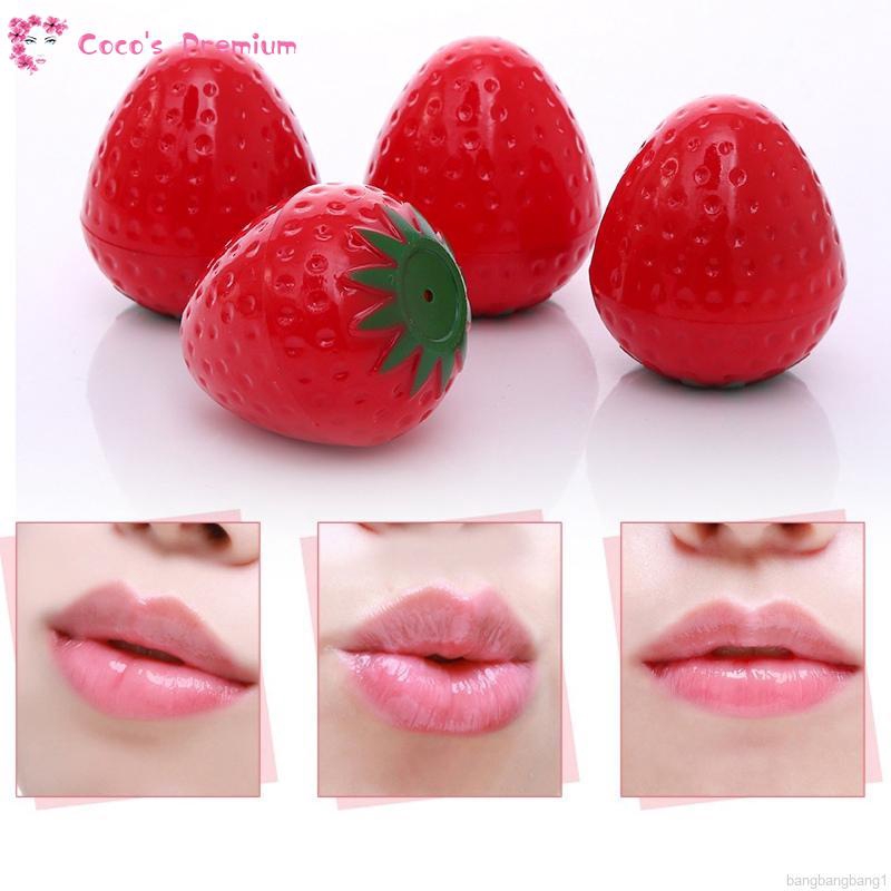 Hot Strawberry Lip Balm Shape for Sweet Lips - 1 Piece