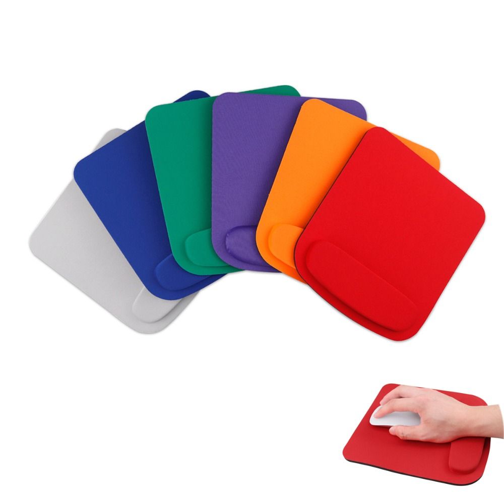 Simple EVA Wrist Rest Mouse Pad Solid Color Thick Sponge Ergonomic Mouse Mat Office Accessories Gaming Office Mousepad