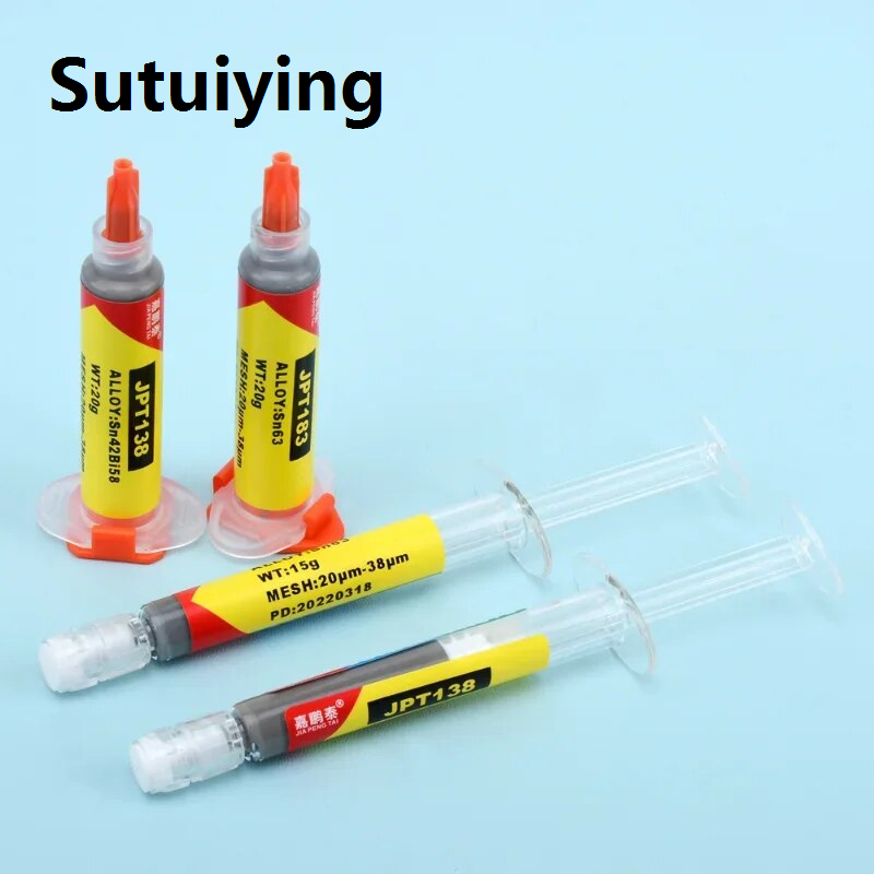 Sutuiying solder paste 15/20g Repair Solder Paste for Circuit Board BAG Chips Repair Welding Soldering Toolhand tools