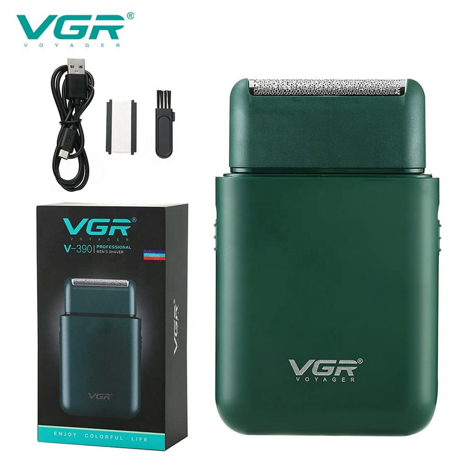 VGR V-331 USB Rechargeable Electric Shaver for Men