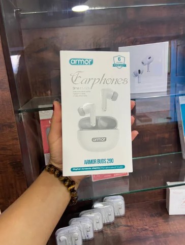 Armor Buds 290 True Wireless Earbuds | Bluetooth 5.3 TWS Earbuds with Digital Display, Smart Touch Control & Type-C Fast Charging
