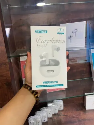 Armor Buds 290 True Wireless Earbuds | Bluetooth 5.3 TWS Earbuds with Digital Display, Smart Touch Control & Type-C Fast Charging