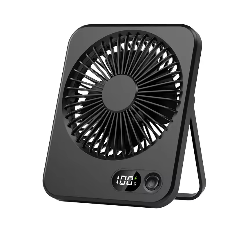 USB Mini Portable Fan Desk Fan Operation 4 Speed Wind Standing Fans Air Circulator Fan Mini USB Ventilator Fan for Office Home