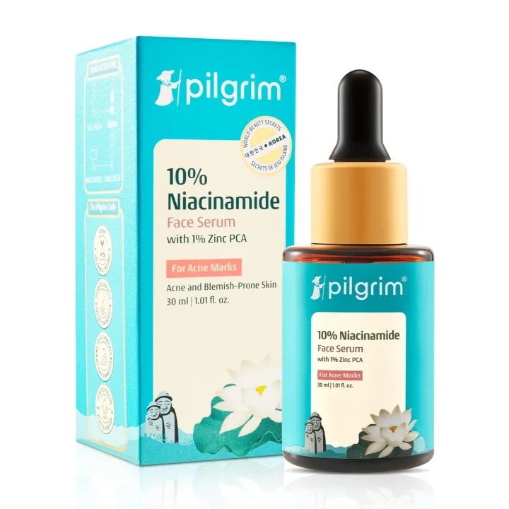 Pilgrim 10% Niacinamide Face Serum 30 ml | With 1% Zinc PCA