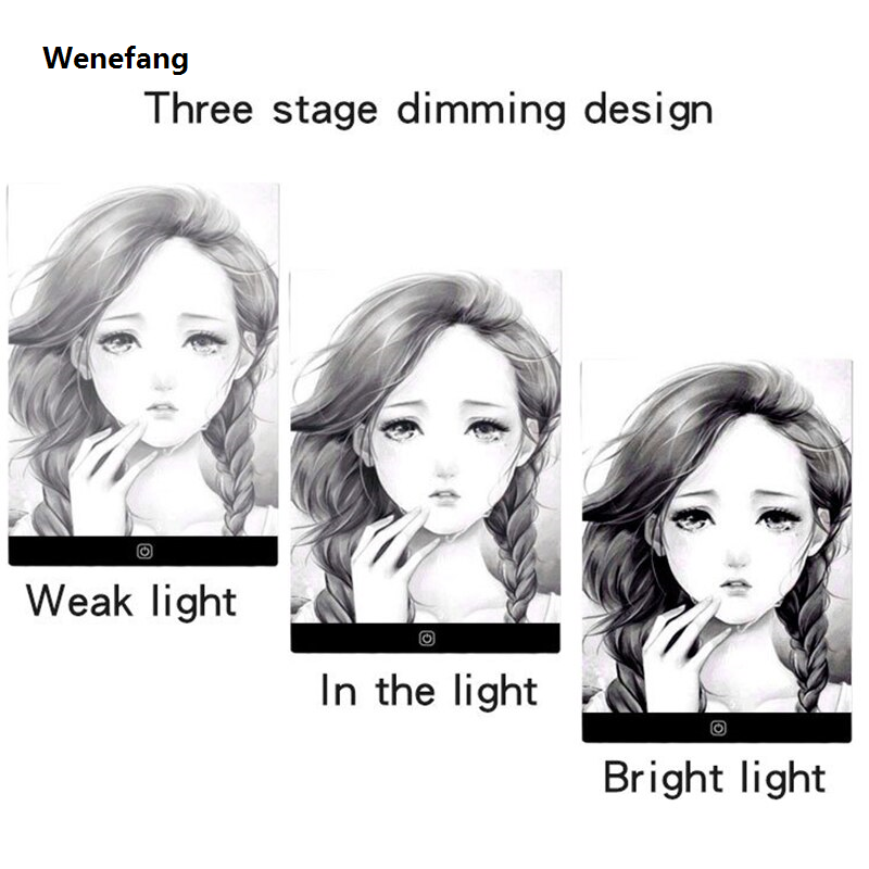 Wenefang 3 Level Dimmable Led Drawing Copy Pad Board For Baby Toys A5 Size Painting Educational Toys Creativity For Children