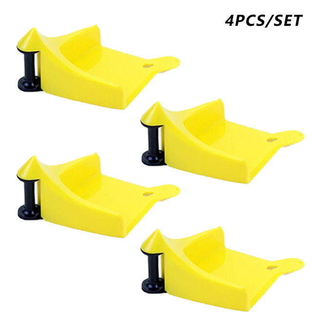 NEW 【Innovative design】4pcs/set Car Detailing/washing Tool Hose Slide Tire Wedge Car Wash Tube Anti-Pinch Tools Car Hose Guides Wheel Prevent Slipping