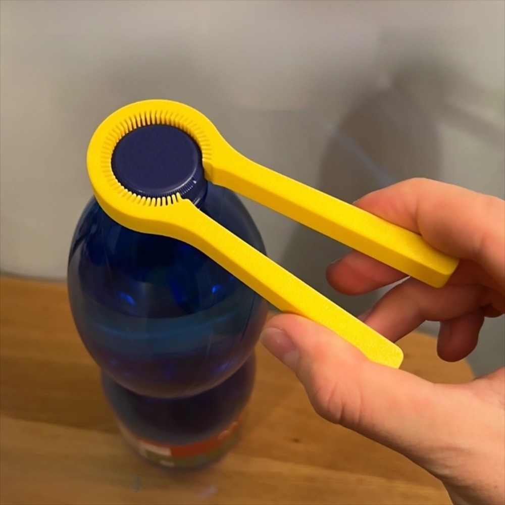 Creative Multifunctional Twist Bottle Opener Ergonomic Gear Design Bottle Cap Opener Reusable Durable Plastic Cap Lifter