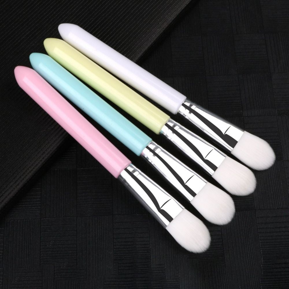 DIY Soft Hair Mini Brush Fashion Durable Mud Brush Reusable Multi-Function Spa Brush Home Salon