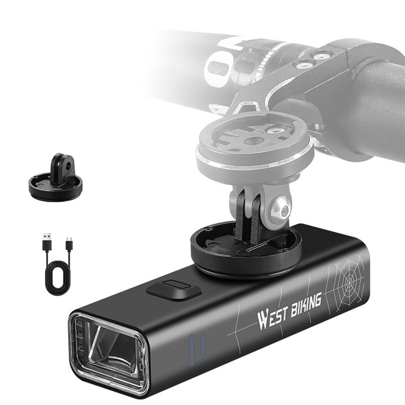 WEST BIKING Cycle Ty Lamp 600LM Bike Front Light Waterproof Road Bike Light Cycle Ty Lamp