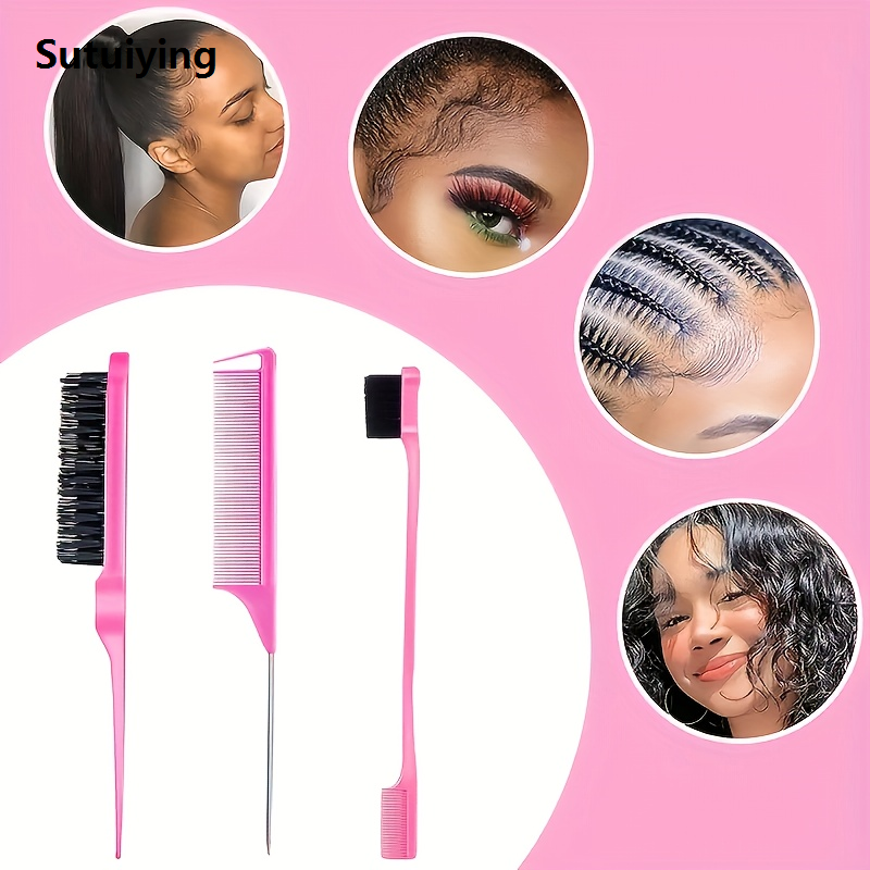 Sutuiying Hairstyle set with comb and clip, ideal for holidays, Original parties, and daily use, suitable for all hairstyles