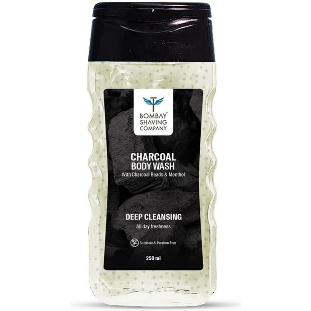 Bombay Shaving Company Charcoal Body wash | De-Tan Shower Gel for Men (250 ml)