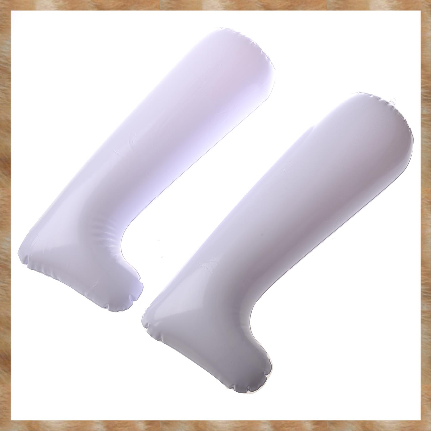 Kqueebee 1 Pair 12 Inch White Film Inflatable Boot Stretcher Shaper Shoe Tree