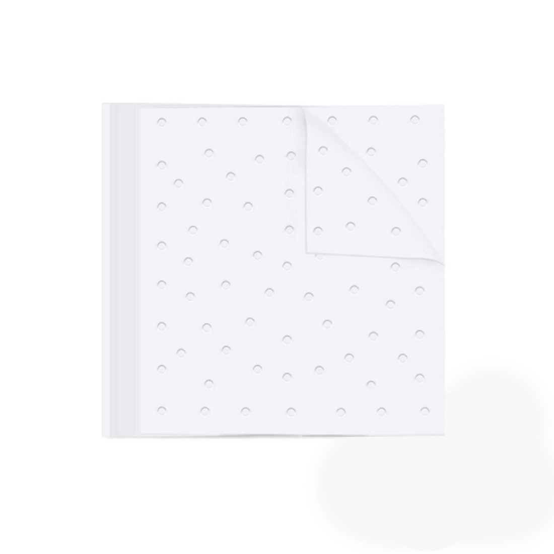 Perforated Parchment Non-Stick Liners for Air Fryer Toaster Ovens, Dehydrators, Steaming, Dumplings-100 Pcs,11.5 x 10 In
