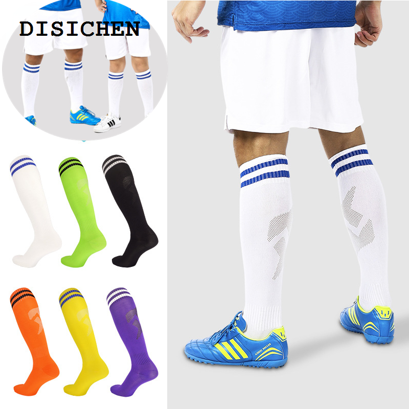 DISICHEN Original Socks Sports 1 Pair Long Knee adults Football Kids Legging Stockings Soccer Baseball Ankle Adults Children Sports Socks summer