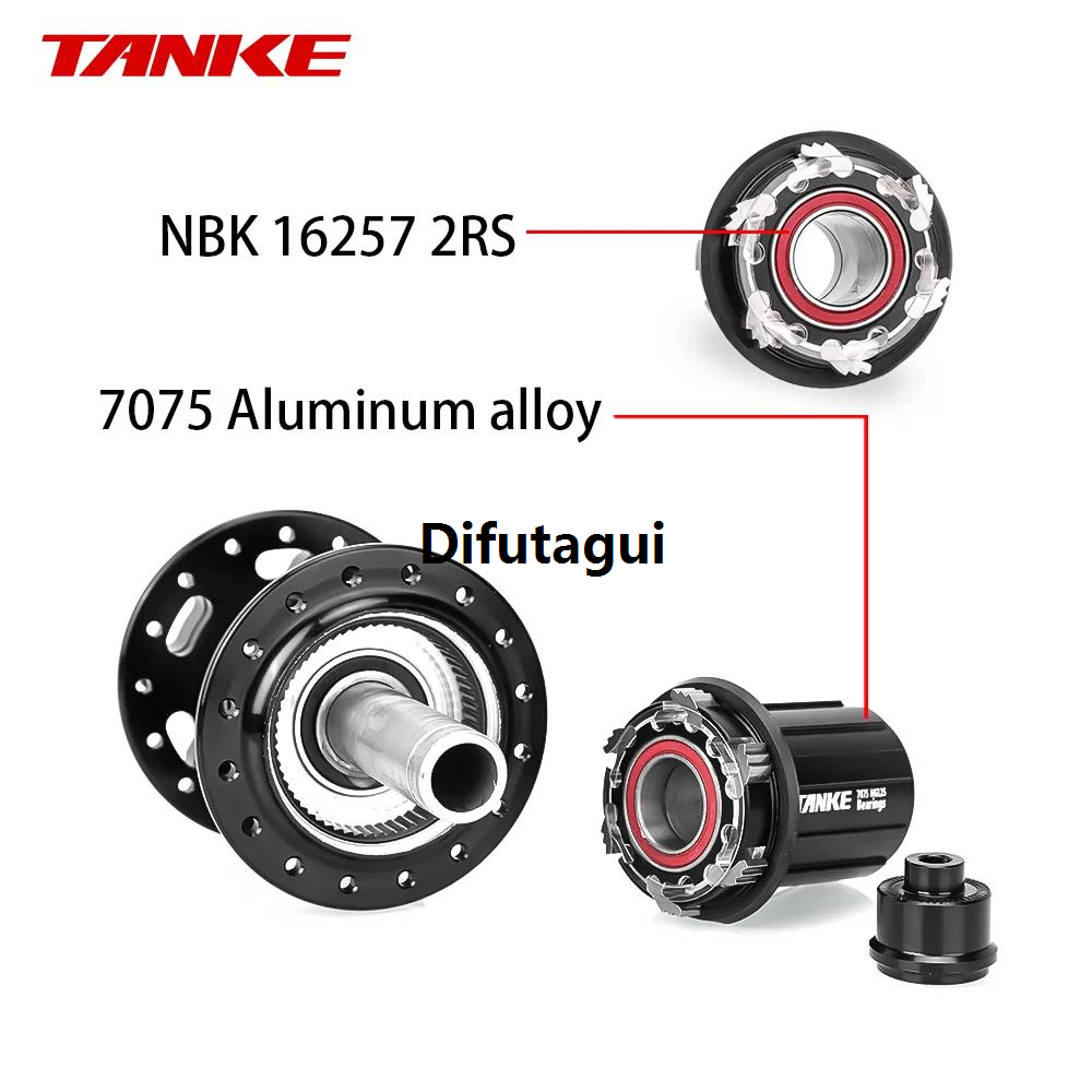 Difutagui 2025 NEW Accessories Bicycle TH Repair Bearing Seal 2RS or 6902 or Palin Fifty percent discount Bearing NBK Hub Bicycle Condom > Men's 16257 or 68046903 Parts TANKE-390