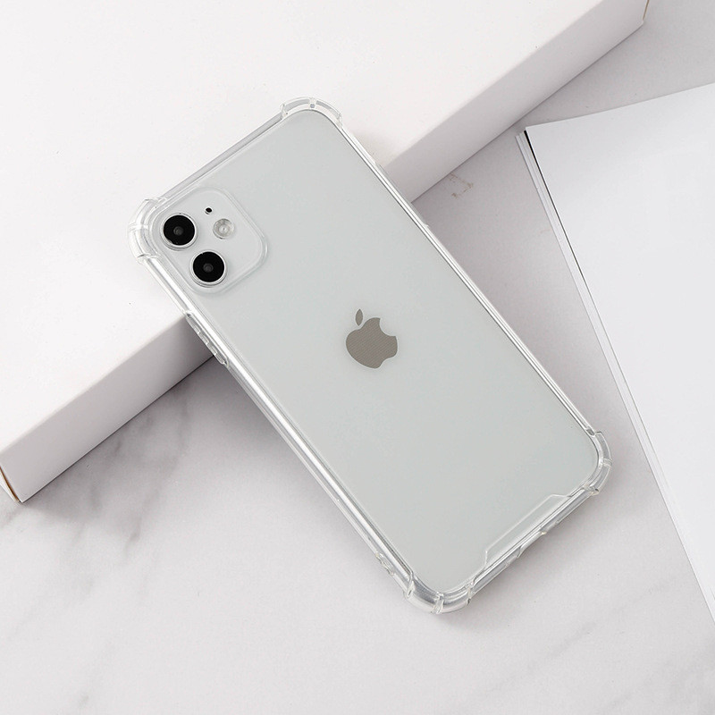 iPhone XR Clear Cover Transparent Shockproof Soft Tpu Case
