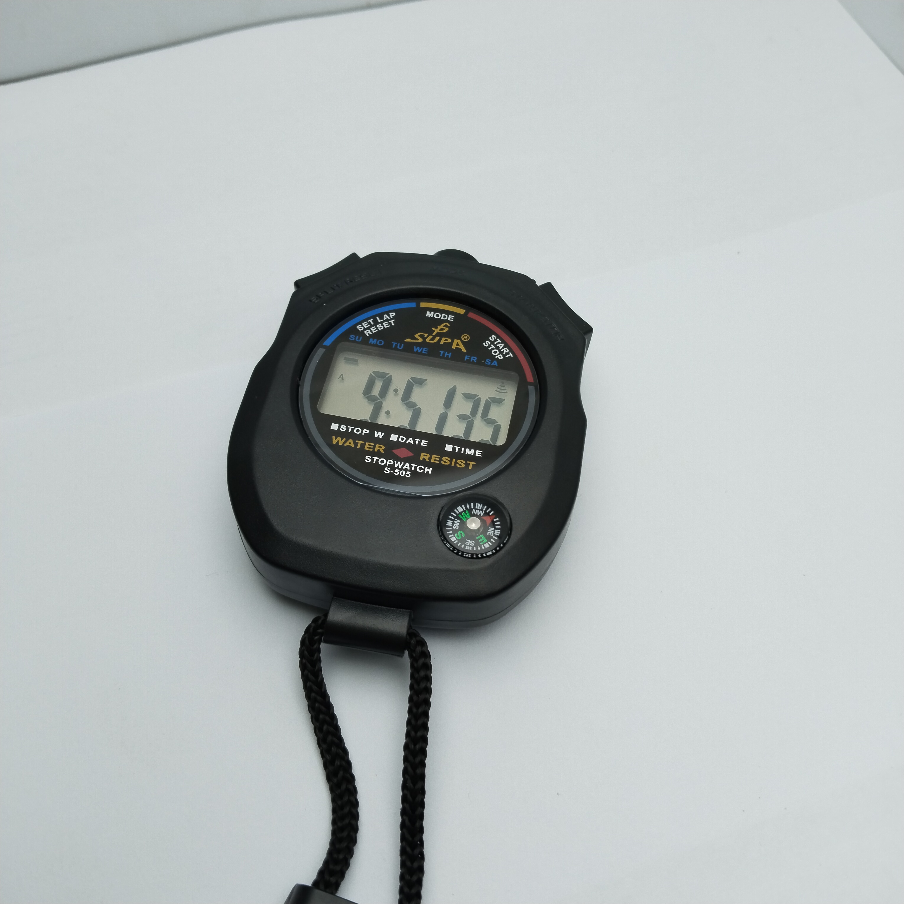 Best Quality Stop Watch With Cumpas Black Color