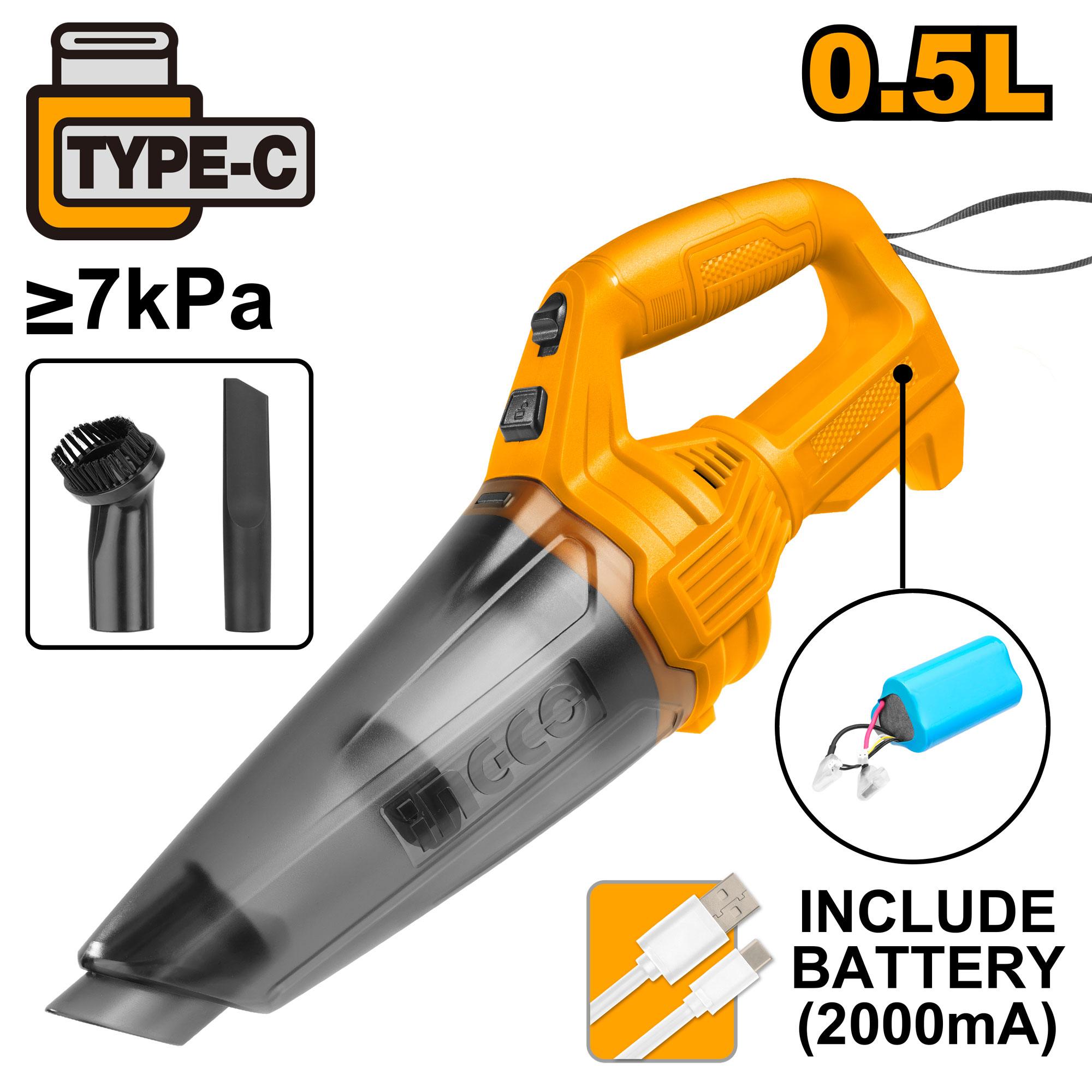 Rechargeable Battery Cordless Vacuum Ingco