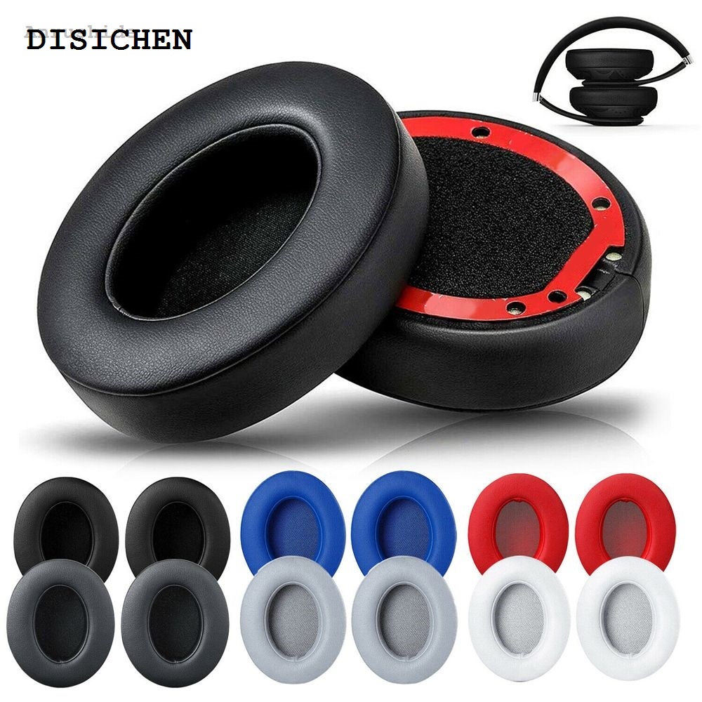 DISICHEN Luxury Anrushide 1 Pair Earmuffs Ultra-soft Sponge Cushion For Beats Studio 2 New style 3 Replacement Ear Pads Wired Wireless Headphone Accessories