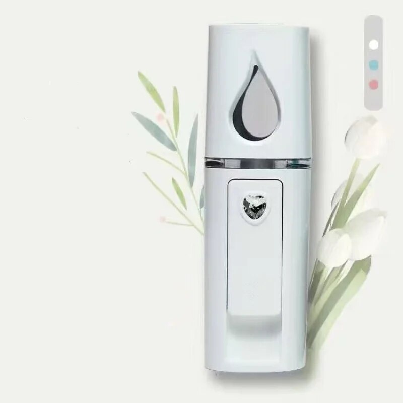 Hot Selling Nano-Mist Hydration Meter Home Portable Humidifier Face Cold men Moisturizing Beauty Cute Mini Handheld mener