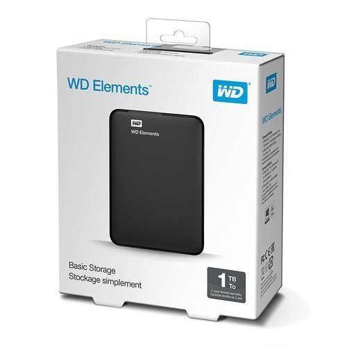 External hard drive 1TB Western Digital Elements