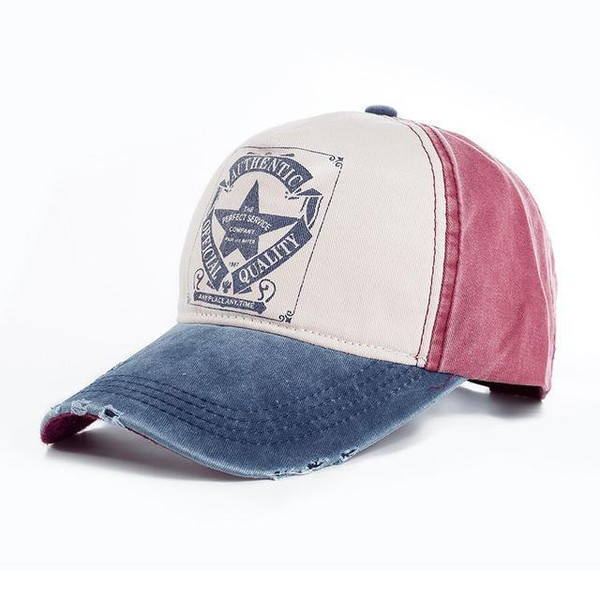 Rongmei Korean baseball caps, sun hats, trendy men's and women's sunhats, spring and summer sunscreen hats, couples, denim, duck tongue