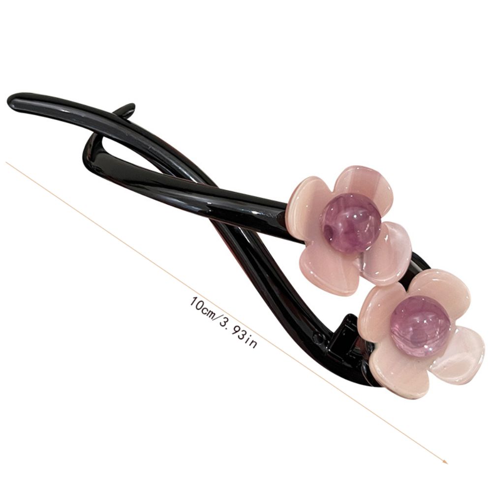 Fashion No Slip Hair Clips Flowers Shark Clip Grab Clip Hair Accessories Hair Sticks Hairpins For Women