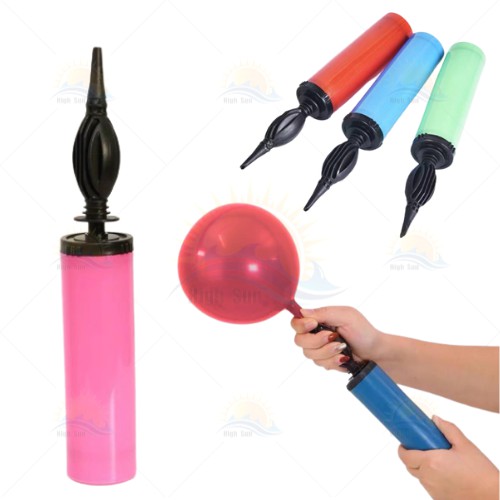 1 PCS Balloon pump Mini Plastic Hand Held Ball Party Balloon Inflator Air Pump Portable Useful Balloon Decoration Tools