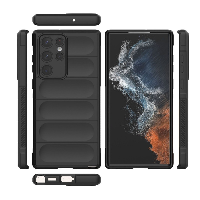 Linman HODON for Samsung S25 Edge S24 S22 S21 Ultra Case Shockproof Resistant Phone CaseAffordable for Samsung Galaxy S25 S21 22 S24 Plus S23 Ultra Casing Skin Feel Silicone Cover