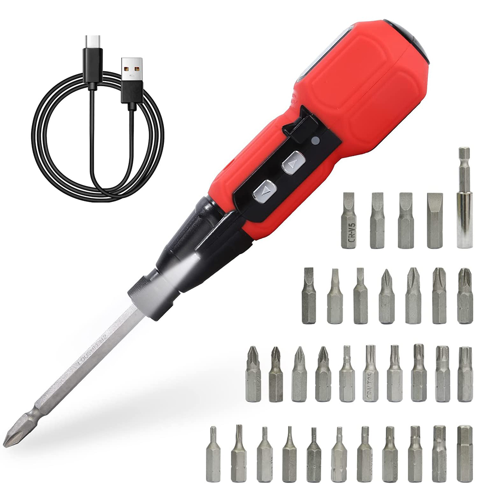 3.6V 900MAh Li-Ion Battery USB Charging Portable Power Screwdriver