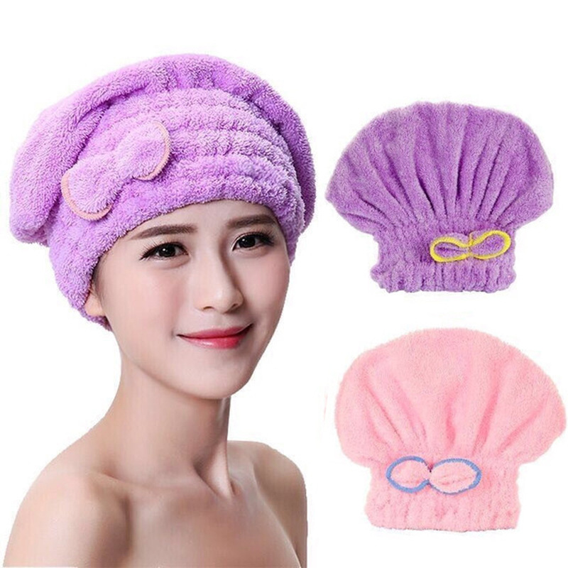 Quick Dry Bath Towels For Hair (Head Towel ) - 1 Pcs