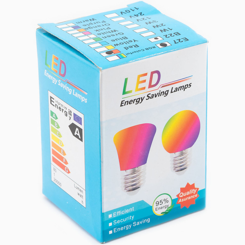 LED Bulb 0 Watt B22(Red )