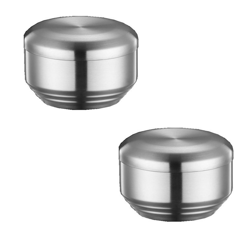 304 Stainless Steel Dining Bowl Double-Layer Insulated Rice Bowl Cooking Bowl Metal Bowl Mix Rice Bowls