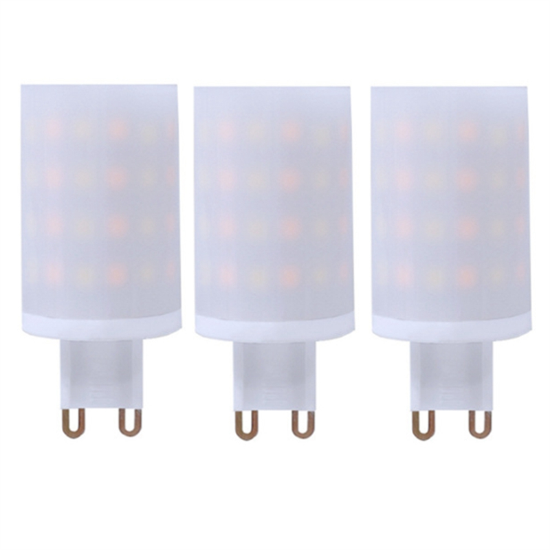 Voice Activated Tuya WiFi Smart LED 6W G9 Bulbs, 3-Pack, Halogen Style Dimmable Lights, EU Plug for Home