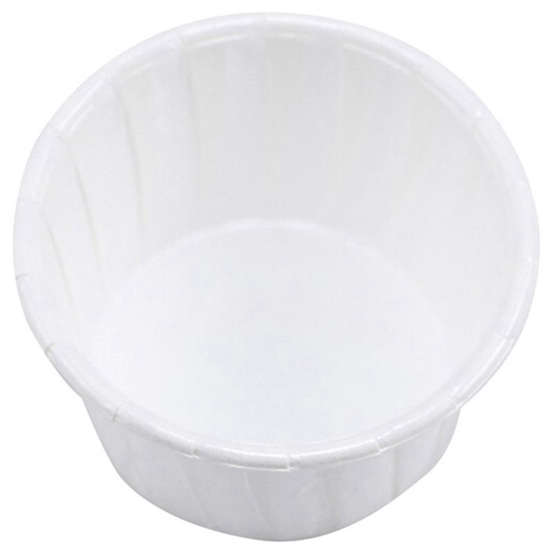 200X Paper Cup Nose Hair Face Hair Removal Wax Bean Container Cake Paper Tray Paper Bowl Melting Wax Ice Cream Organizer