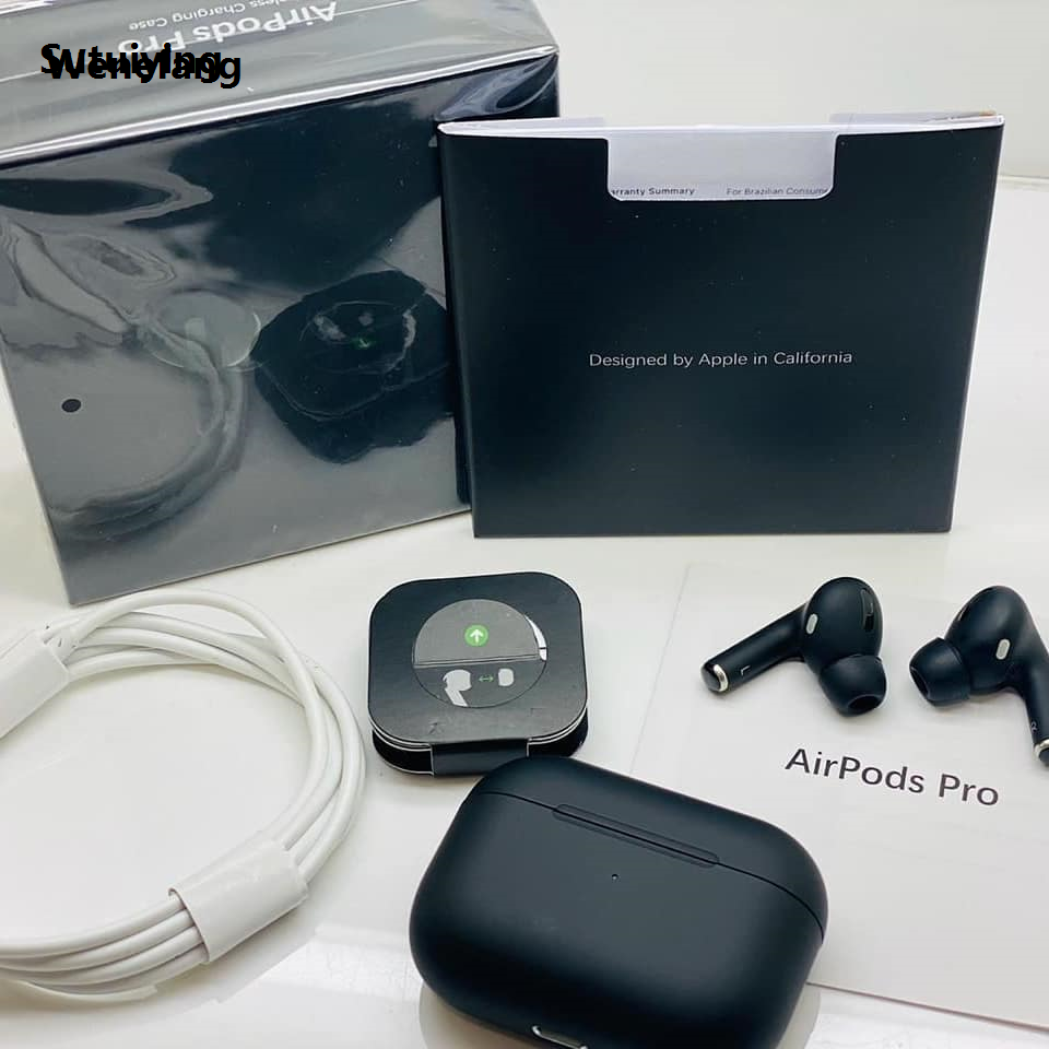 Wenefang Sutuiying AirPods Pro Black Edition 1st High Fifty percent discount Quality Generation Bluetooth Earbuds