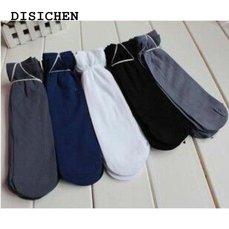 DISICHEN Profesional Summer Stockings 's Thin Bamboo Fiber Deodorant Durable Men's Foot Bath Stall Gift Socks Factory Wholesale
