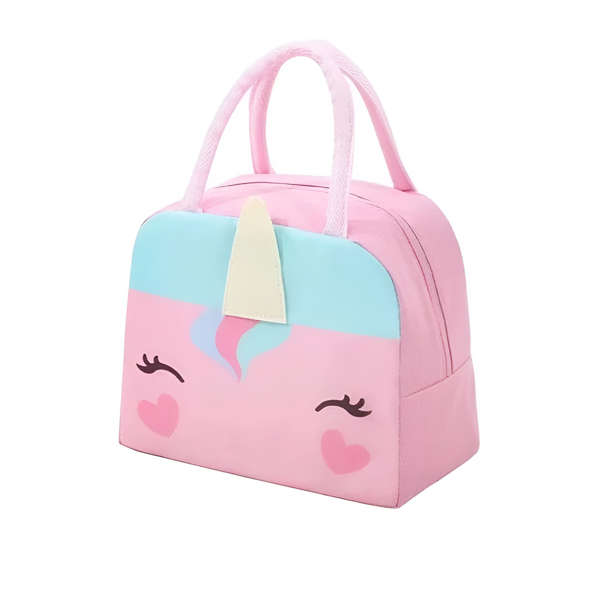 Cartoon Printed Portable Insulated Thermal Food Lunch Box Bag For Fresh Warm Food