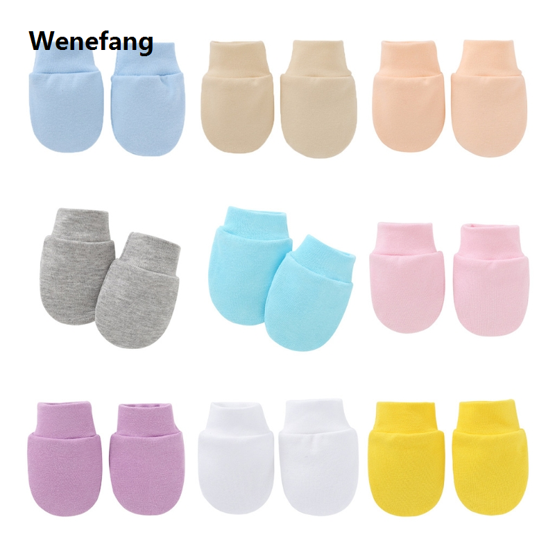 Wenefang Infant Boy Girl Handguard Gloves Hand Socks Newborn Baby Anti Scratching Gloves