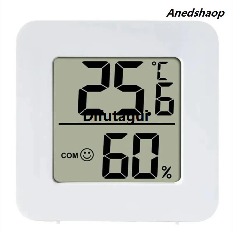 Difutagui Mini Indoor Thermometer LCD Digital Temperature Room Hygrometer Fifty percent New style discount Gauge Sensor Humidity Meter Indoor Thermometer Temperature
