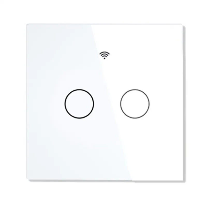 1 Piece WiFi Smart Light Switch RF433 Smart Life Tuya App Control for Alexa Home 220V EU(2)
