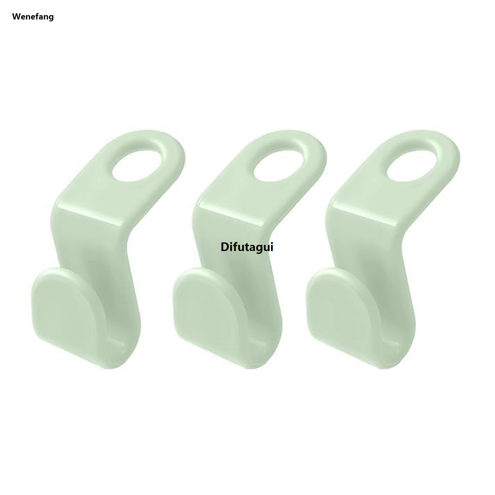 Difutagui Wenefang Plastic Hanger Hook 50pcs Mini Clothes Hanger Hooks in Multi-color Space Saving New Clips for Versatile Hanging Solutions Buyers' Favorite Wardrobe Organizer Connector