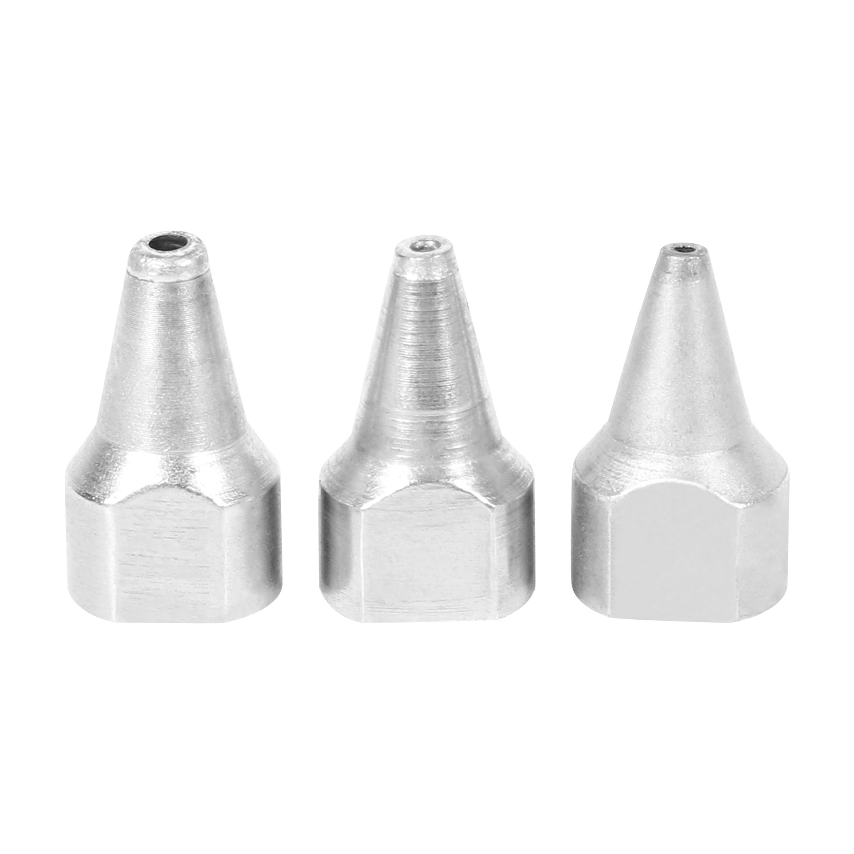 OUMERY 3 Pcs Nozzle 1mm/1.5mm/2mm for S-993A/S-995A Electric Desoldering Desoldering Pumps for Welding Soldering Supplies