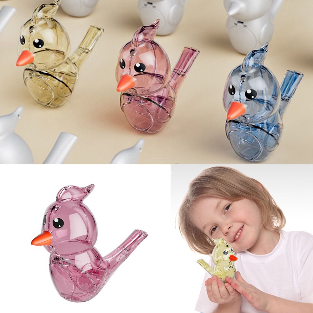 Creative Funny Water Bird Whistle Educational Musical Instrument Water Whistle Bird Simple Children Toy Bathtime Musical Toy Kids Gift