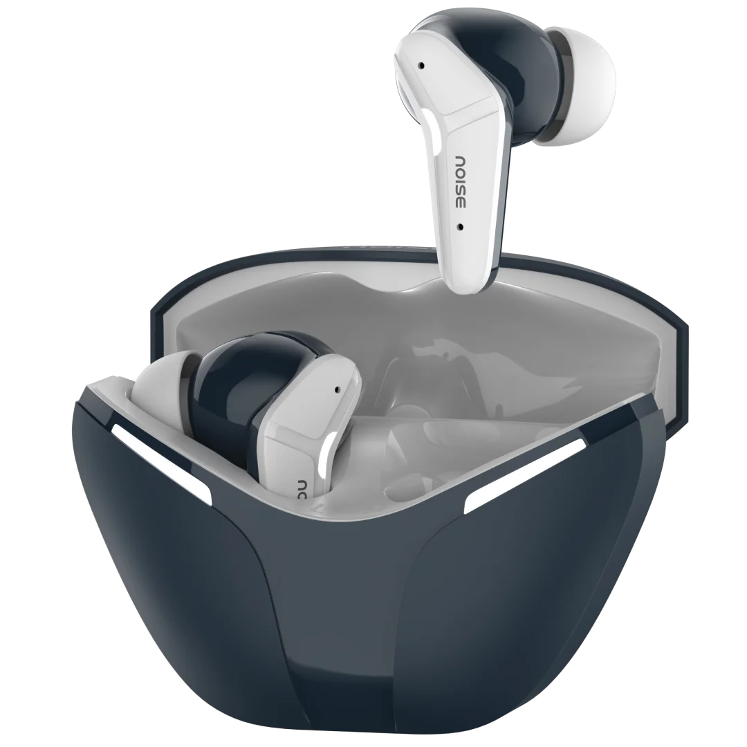 Noise Buds MVP102 Bluetooth Earbuds with Dual Pairing, 60 Hours Playtime,Ultra Low Latency,ENC,Quad Mic Bluetooth v5.3