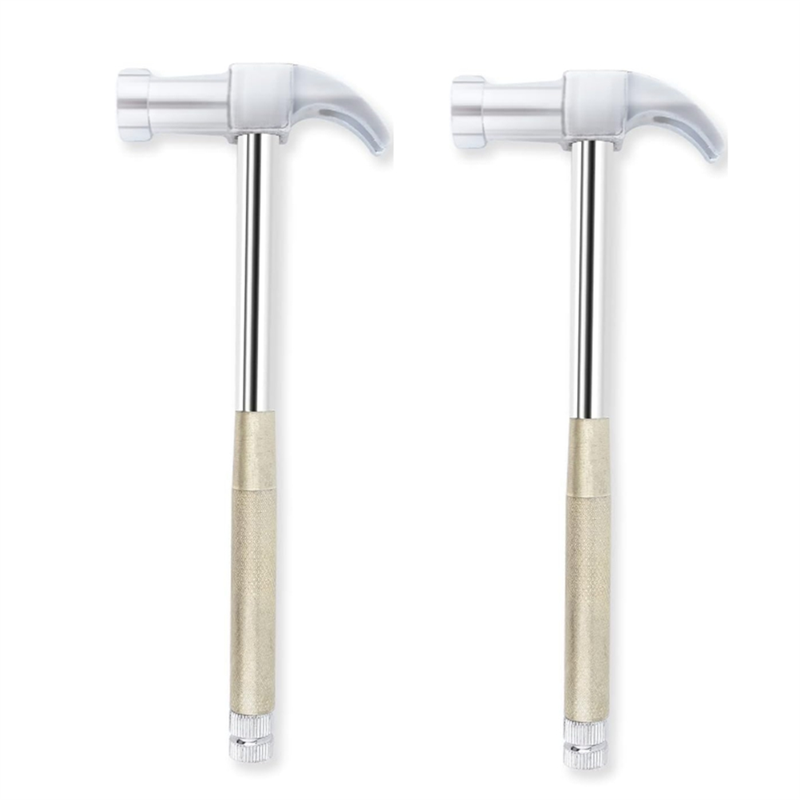 2pcs 6In1 Multifunctional Metal Mini Hammer, Small Nesting Hammer, and Screwdriver Set, Portable Steel Mini Hammer Ideal