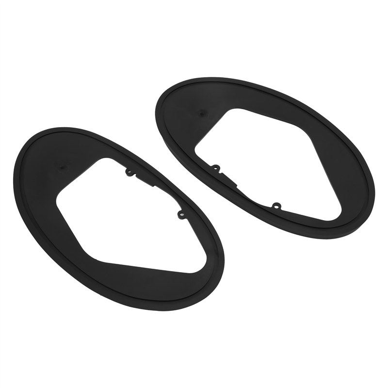 OYPFXMI 51167058083 51167058084 1 PAIR Door Side Mirror Gasket Rubber Pad Sealing Ring for R50 R52 R53