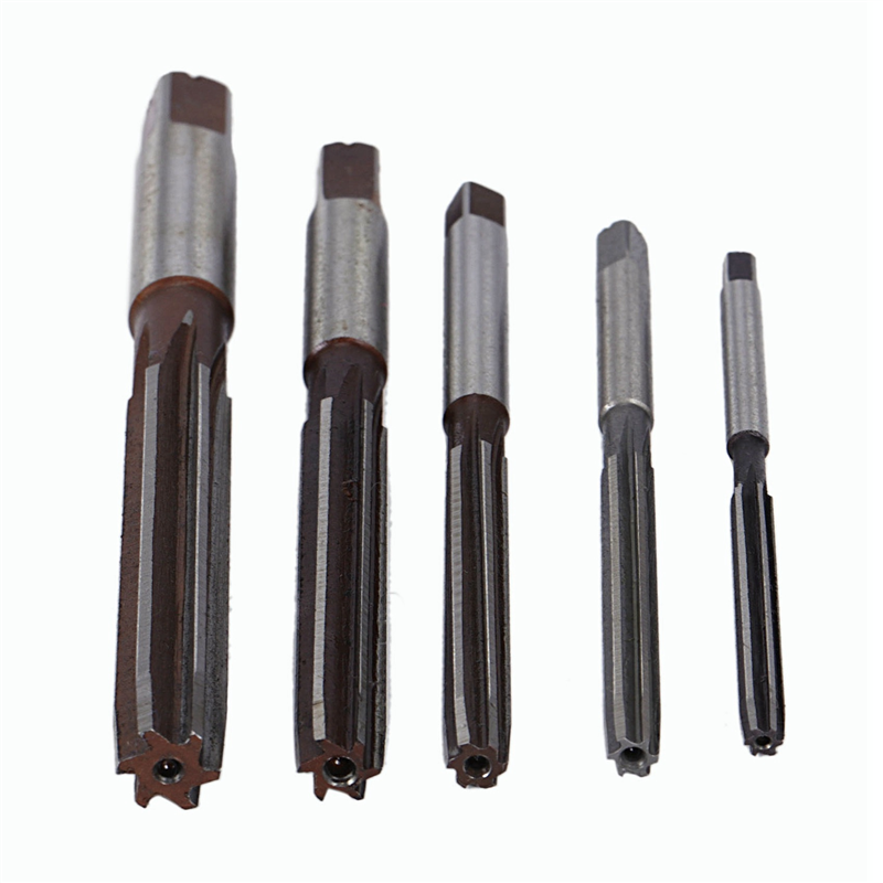 JAERBEE 20pcs Flutes Hand Reamers Set H8 Chucking Straight Shank Hand Reamers Set 4mm/5mm/6mm/8mm/10mm